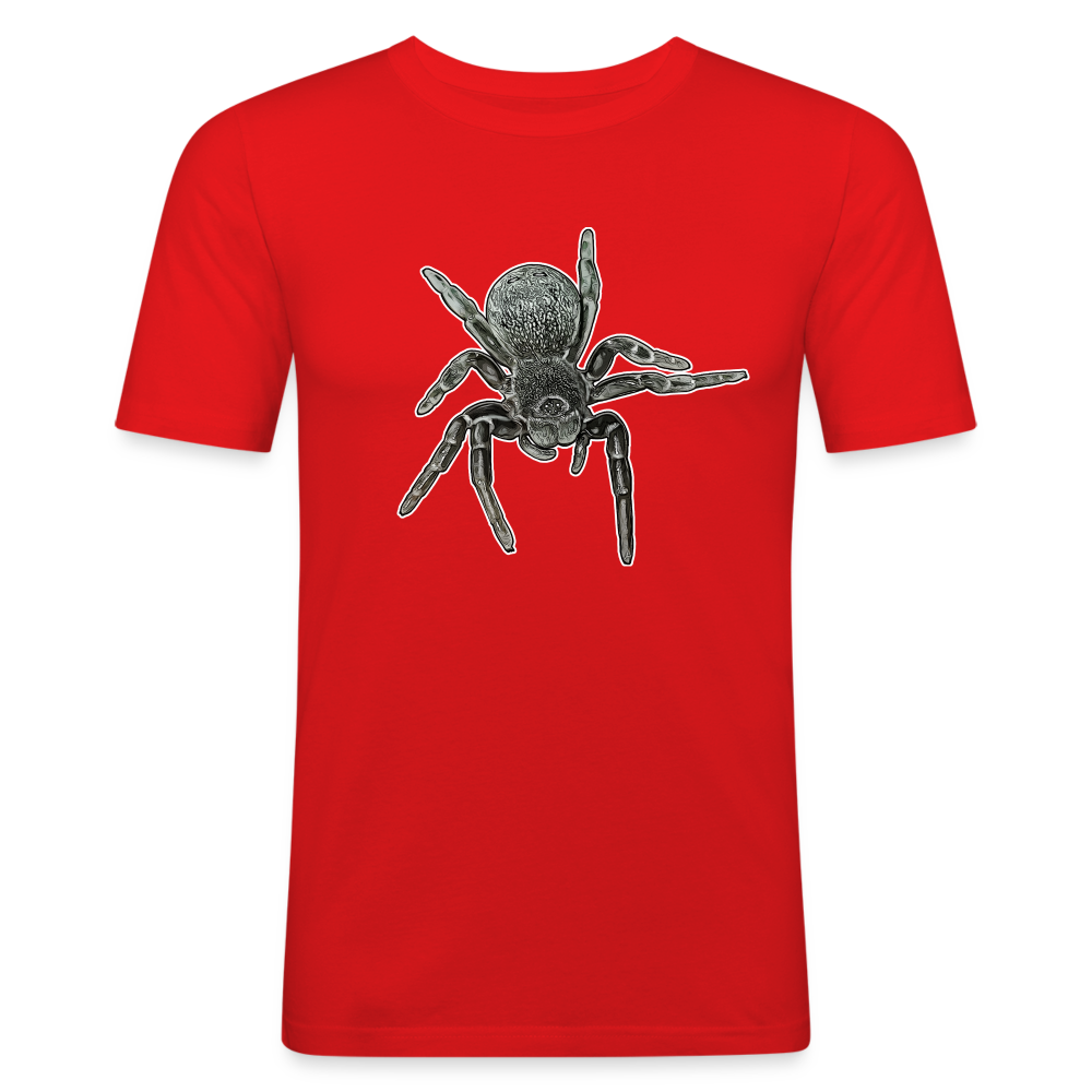 Männer Slim Fit T-Shirt Eresus walckenaeri - Rot