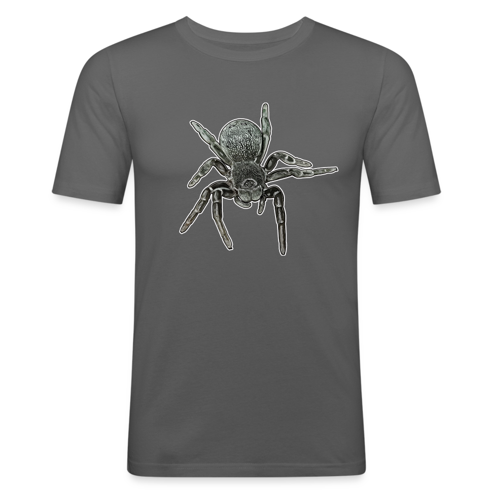 Männer Slim Fit T-Shirt Eresus walckenaeri - Graphite