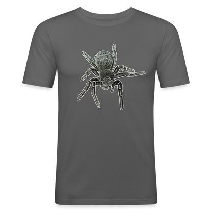 Männer Slim Fit T-Shirt Eresus walckenaeri - Graphite