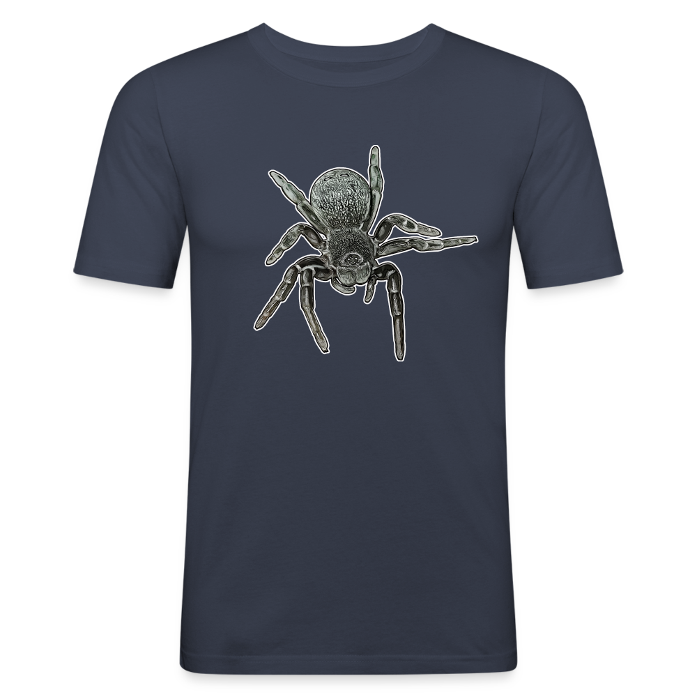 Männer Slim Fit T-Shirt Eresus walckenaeri - Navy