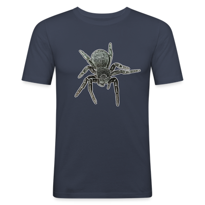 Männer Slim Fit T-Shirt Eresus walckenaeri - Navy