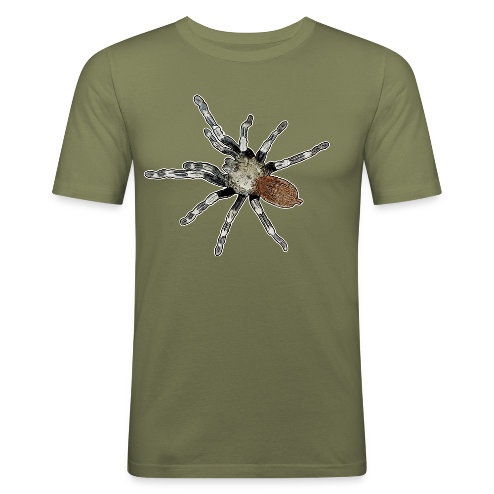 Männer Slim Fit T-Shirt Nhandu chromatus - khaki Grün