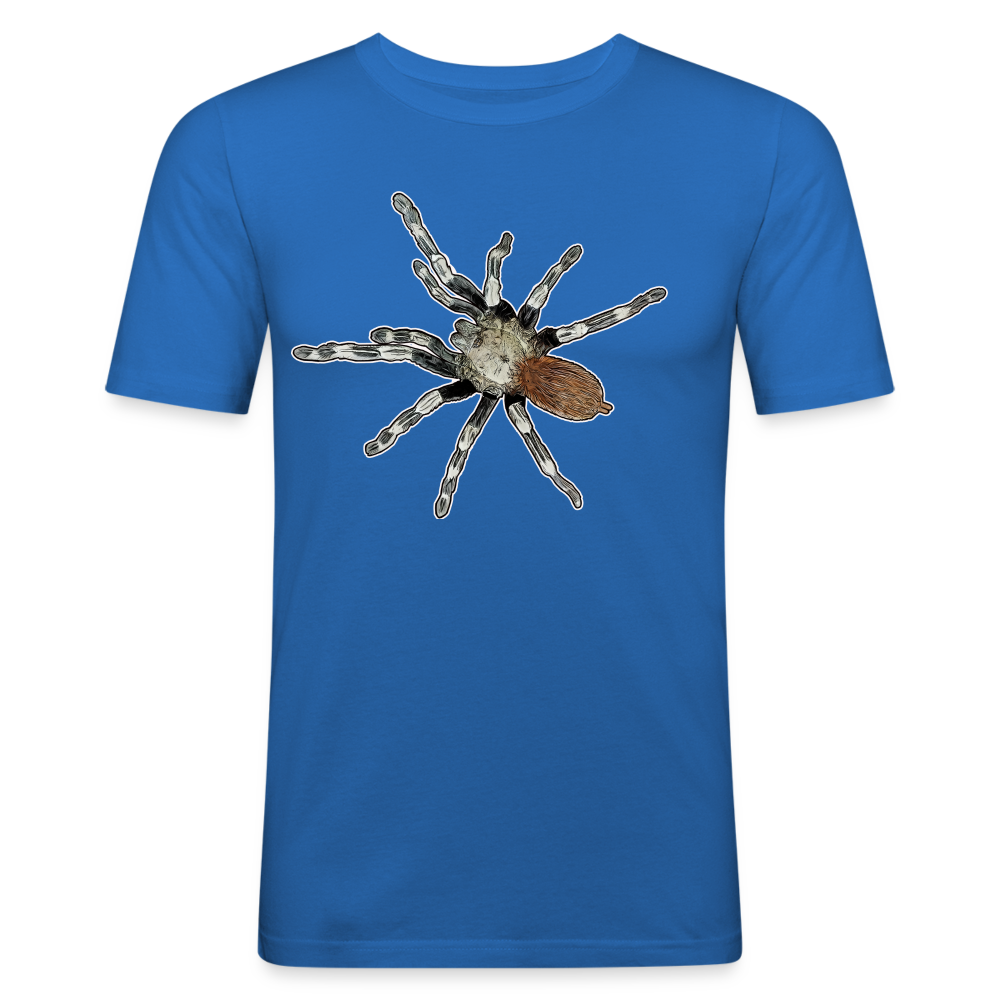 Männer Slim Fit T-Shirt Nhandu chromatus - Königsblau