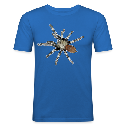 Männer Slim Fit T-Shirt Nhandu chromatus - Königsblau