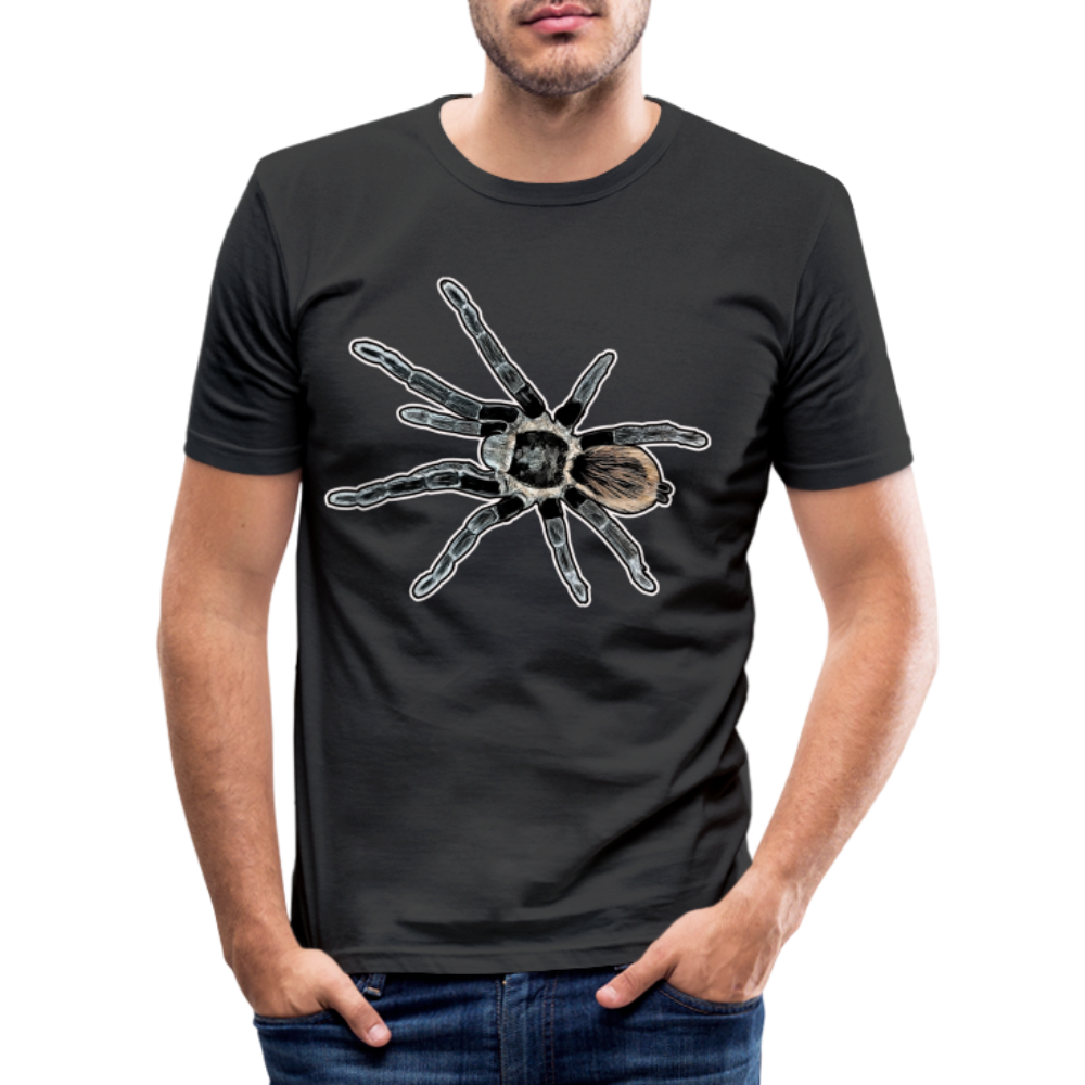 Männer Slim Fit T-Shirt Tliltocatl vagans - Schwarz