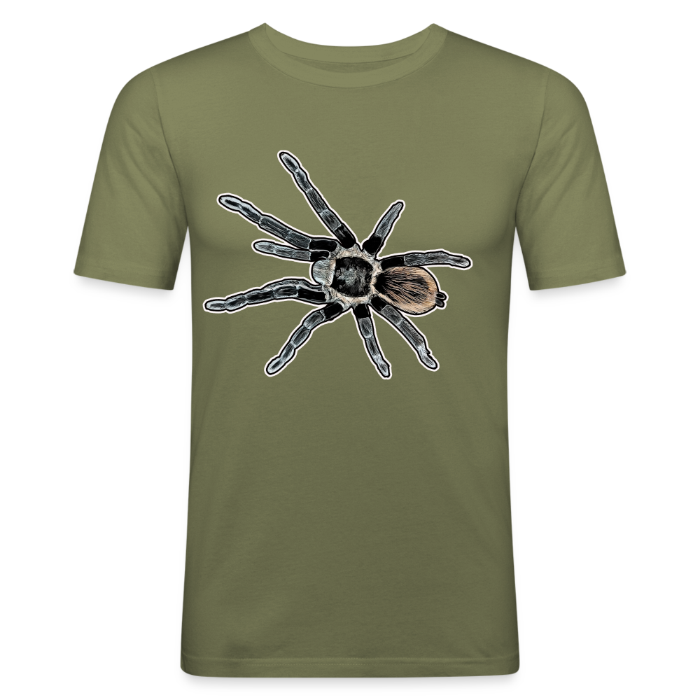 Männer Slim Fit T-Shirt Tliltocatl vagans - khaki Grün