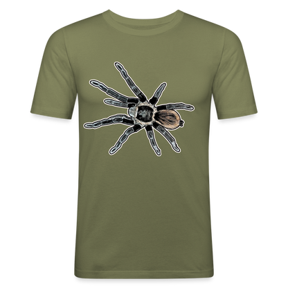 Männer Slim Fit T-Shirt Tliltocatl vagans - khaki Grün