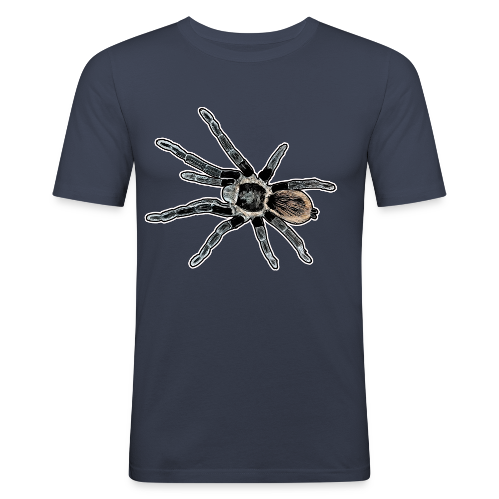 Männer Slim Fit T-Shirt Tliltocatl vagans - Navy