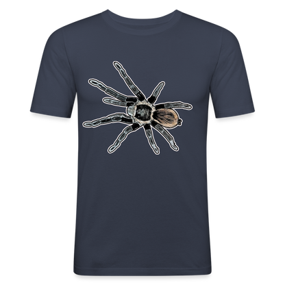 Männer Slim Fit T-Shirt Tliltocatl vagans - Navy