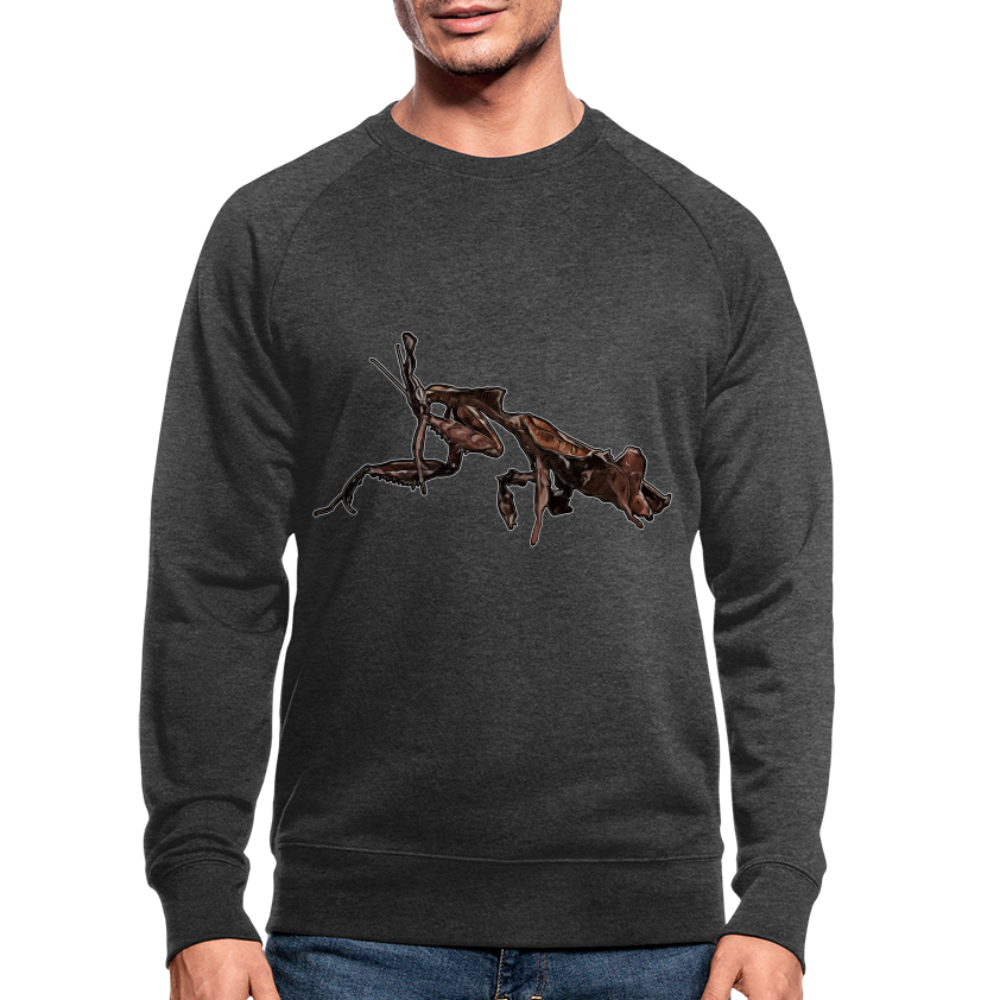 Männer Stanley & Stella Bio-Sweatshirt Phyllocrania paradoxa female 2 - Dunkelgrau meliert