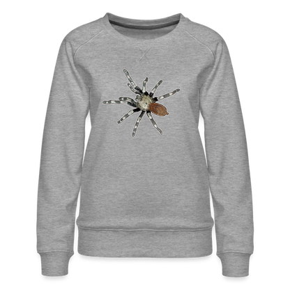 Frauen Pullover Nhandu chromatus - Grau meliert
