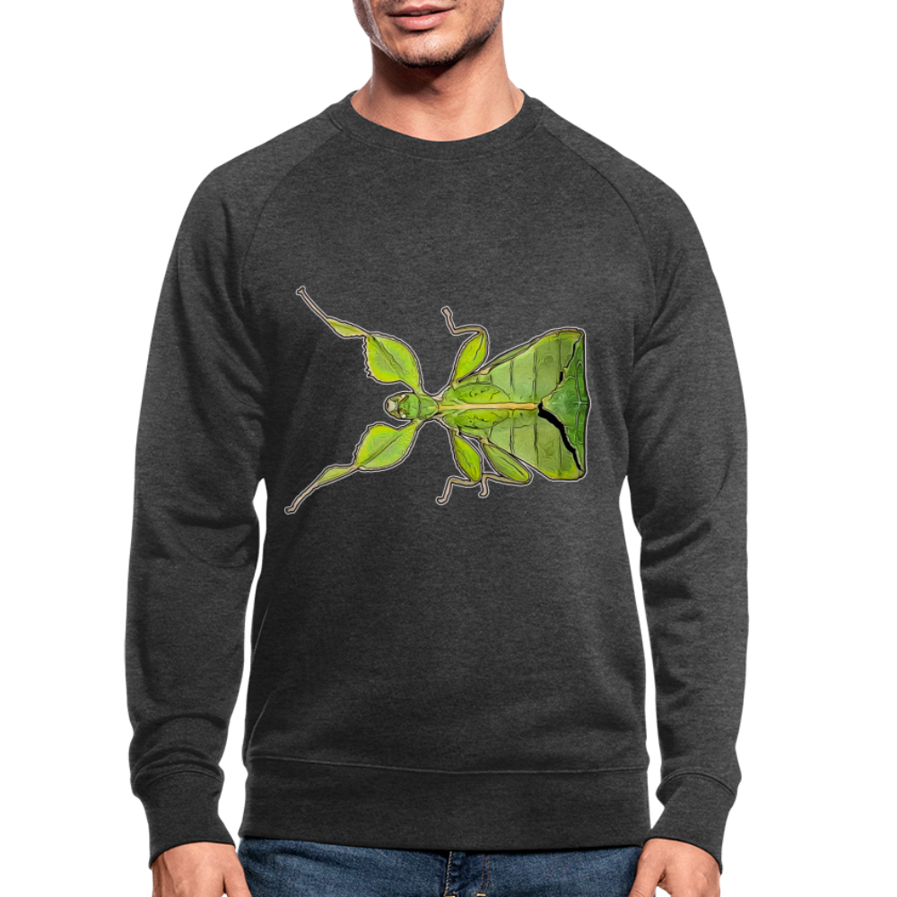Männer Stanley & Stella Bio-Sweatshirt Phyllium philippinicum female - Dunkelgrau meliert