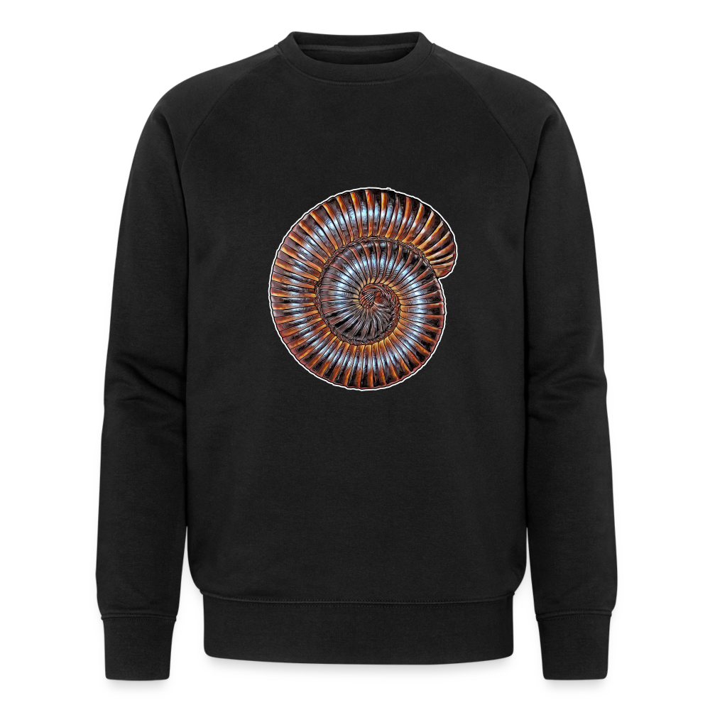 Männer Stanley & Stella Bio-Sweatshirt Archispirostreptus gigas - Schwarz