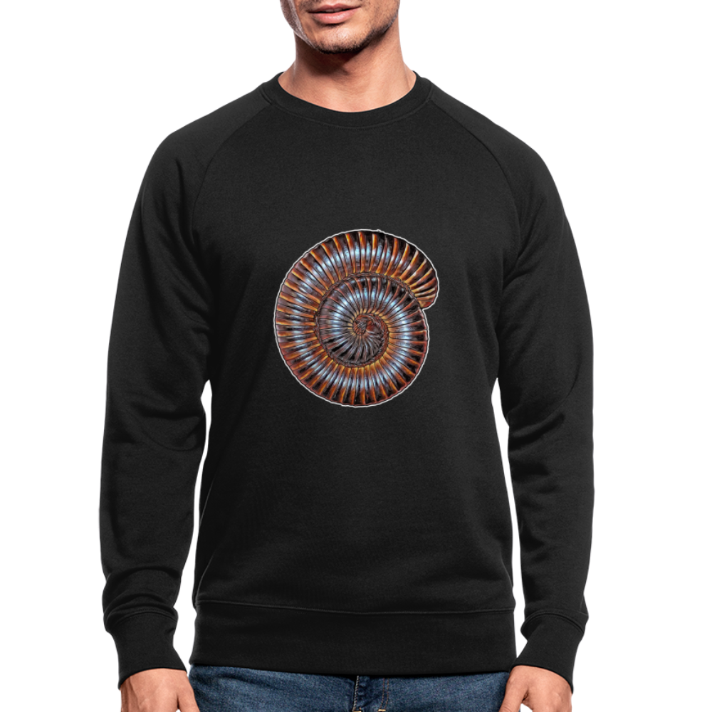 Männer Stanley & Stella Bio-Sweatshirt Archispirostreptus gigas - Schwarz