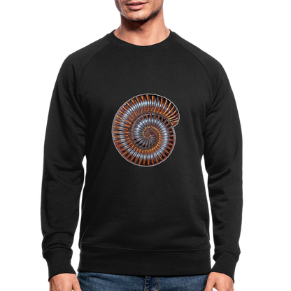 Männer Stanley & Stella Bio-Sweatshirt Archispirostreptus gigas - Schwarz