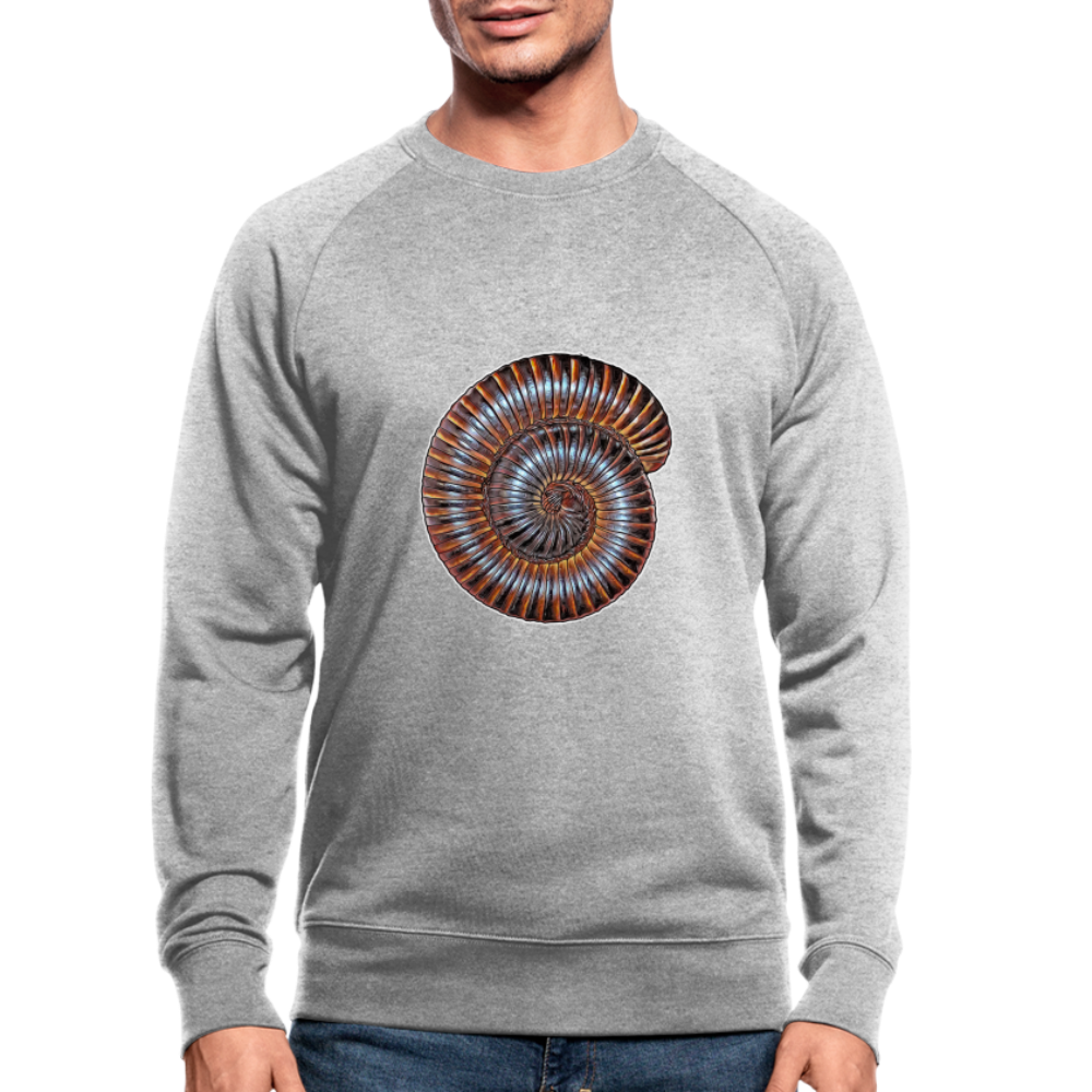Männer Stanley & Stella Bio-Sweatshirt Archispirostreptus gigas - Grau meliert