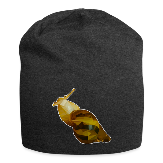 Jersey-Beanie Achatina reticulata Low Poly - Anthrazit