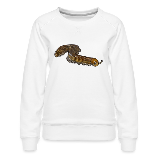 Frauen Pullover Telodeinopus aoutii - weiß