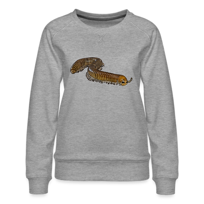 Frauen Pullover Telodeinopus aoutii - Grau meliert