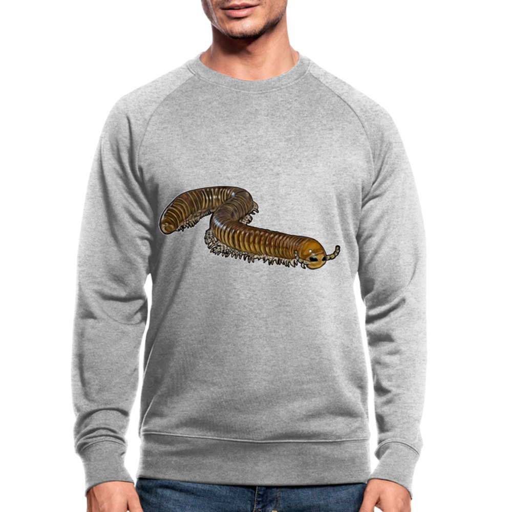 Männer Stanley & Stella Bio-Sweatshirt Telodeinopus aoutii - Grau meliert