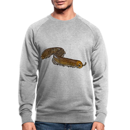 Männer Stanley & Stella Bio-Sweatshirt Telodeinopus aoutii - Grau meliert
