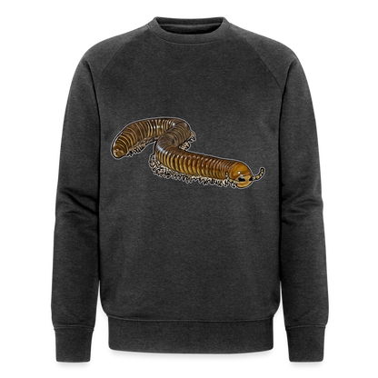 Männer Stanley & Stella Bio-Sweatshirt Telodeinopus aoutii - Dunkelgrau meliert