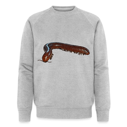 Männer Stanley & Stella Bio-Sweatshirt Ophistreptus guineensis - Grau meliert