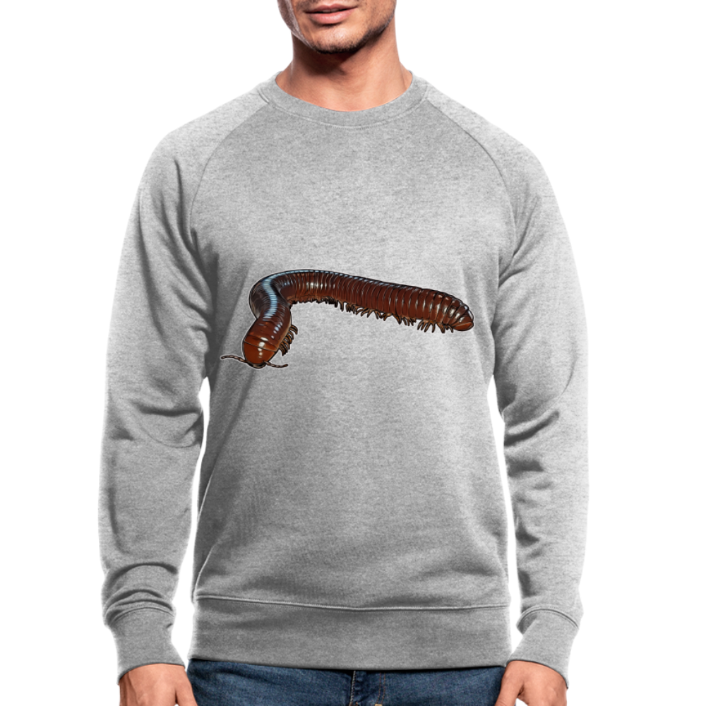 Männer Stanley & Stella Bio-Sweatshirt Ophistreptus guineensis - Grau meliert
