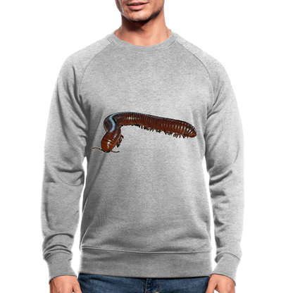 Männer Stanley & Stella Bio-Sweatshirt Ophistreptus guineensis - Grau meliert