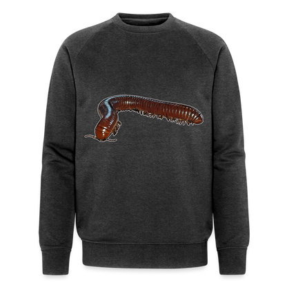 Männer Stanley & Stella Bio-Sweatshirt Ophistreptus guineensis - Dunkelgrau meliert