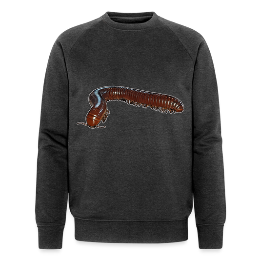 Männer Stanley & Stella Bio-Sweatshirt Ophistreptus guineensis - Dunkelgrau meliert