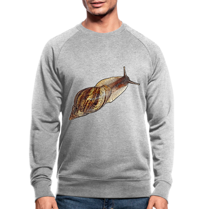 Männer Stanley & Stella Bio-Sweatshirt Achatina reticulata wildfarben - Grau meliert