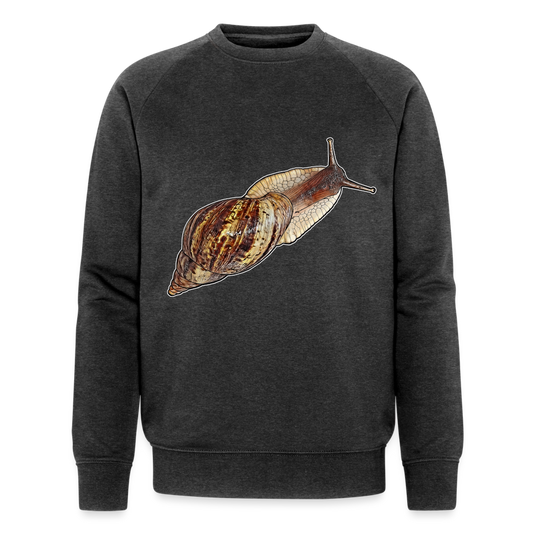 Männer Stanley & Stella Bio-Sweatshirt Achatina reticulata wildfarben - Dunkelgrau meliert