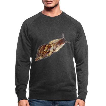 Männer Stanley & Stella Bio-Sweatshirt Achatina reticulata wildfarben - Dunkelgrau meliert