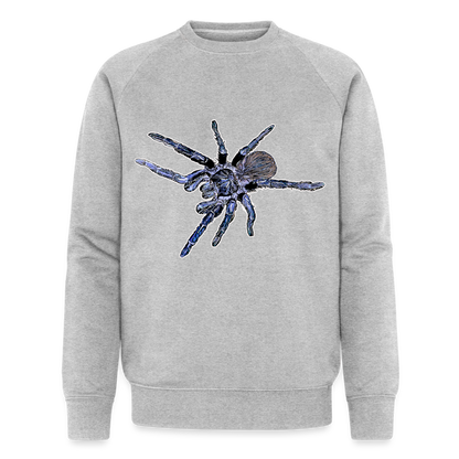 Männer Stanley & Stella Bio-Sweatshirt Pterinopelma sazimai - Grau meliert