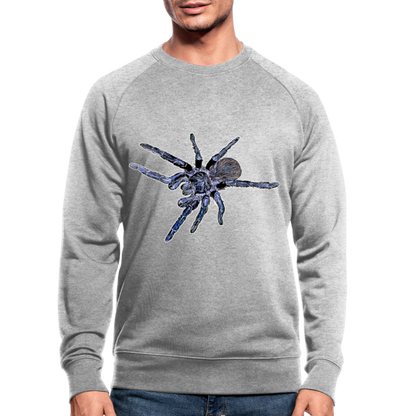 Männer Stanley & Stella Bio-Sweatshirt Pterinopelma sazimai - Grau meliert