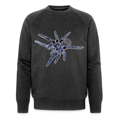 Männer Stanley & Stella Bio-Sweatshirt Pterinopelma sazimai - Dunkelgrau meliert