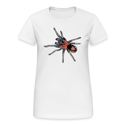 Frauen Gildan Heavy T-Shirt Cyriocosmus elegans - weiß