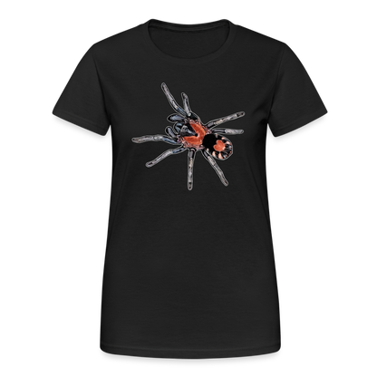 Frauen Gildan Heavy T-Shirt Cyriocosmus elegans - Schwarz