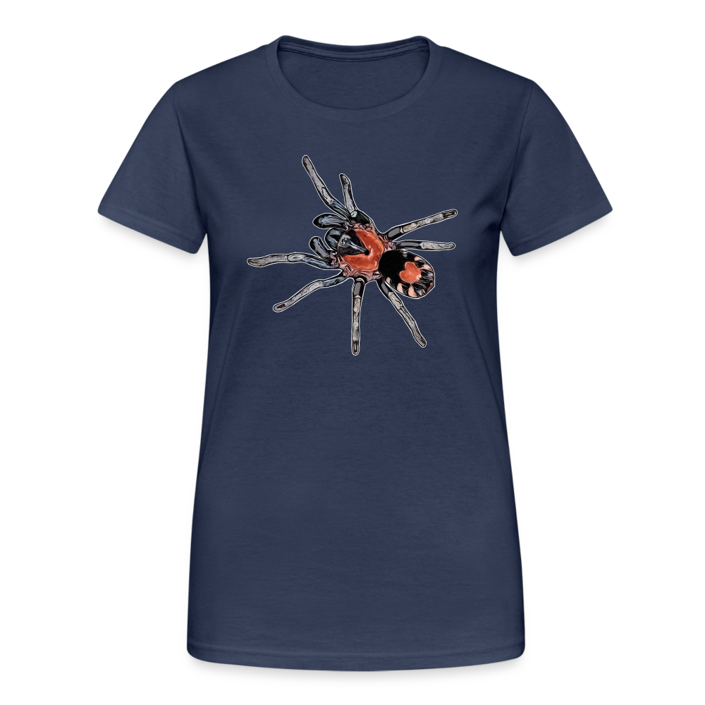 Frauen Gildan Heavy T-Shirt Cyriocosmus elegans - Navy