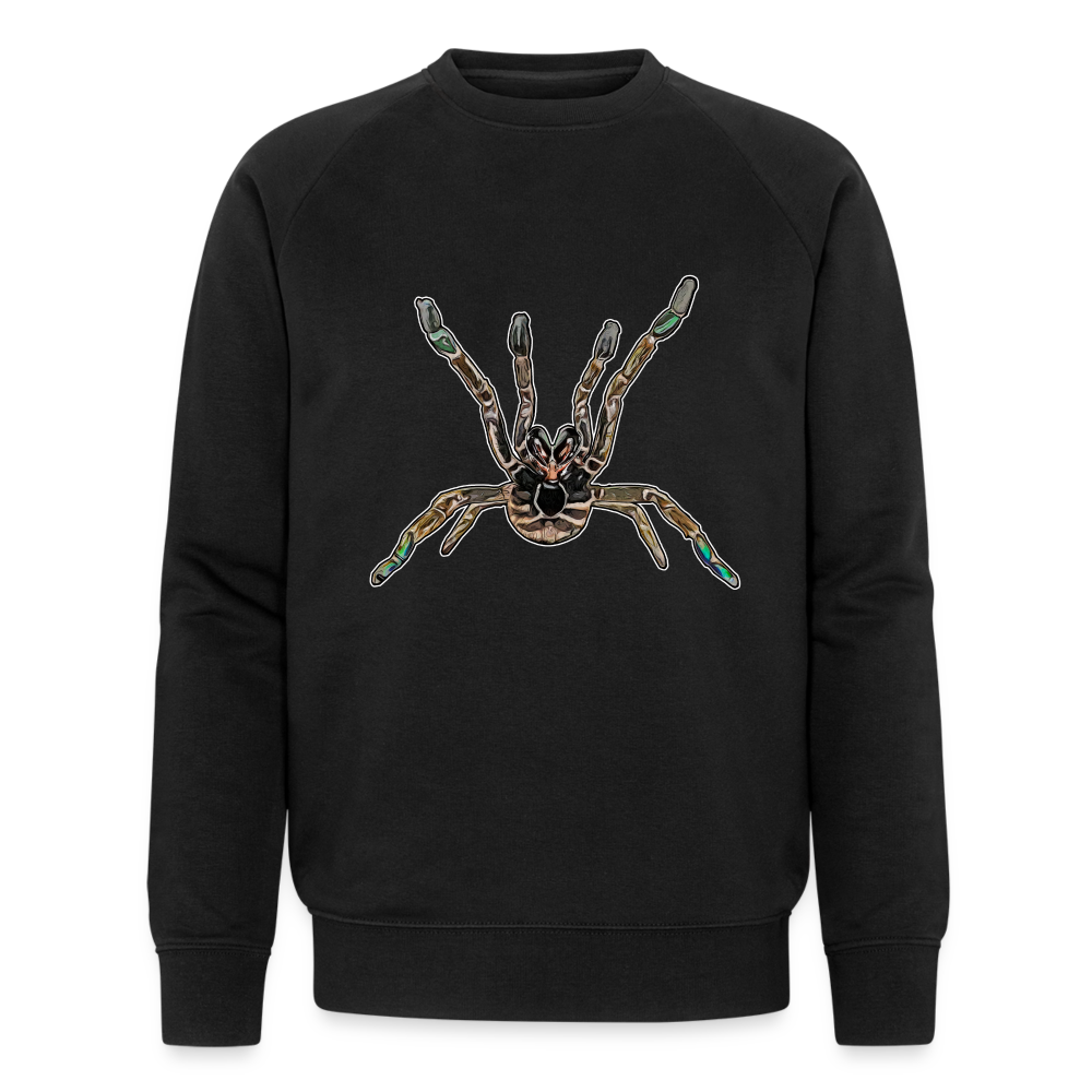 Männer Stanley & Stella Bio-Sweatshirt Pterinochilus murinus tcf - Schwarz