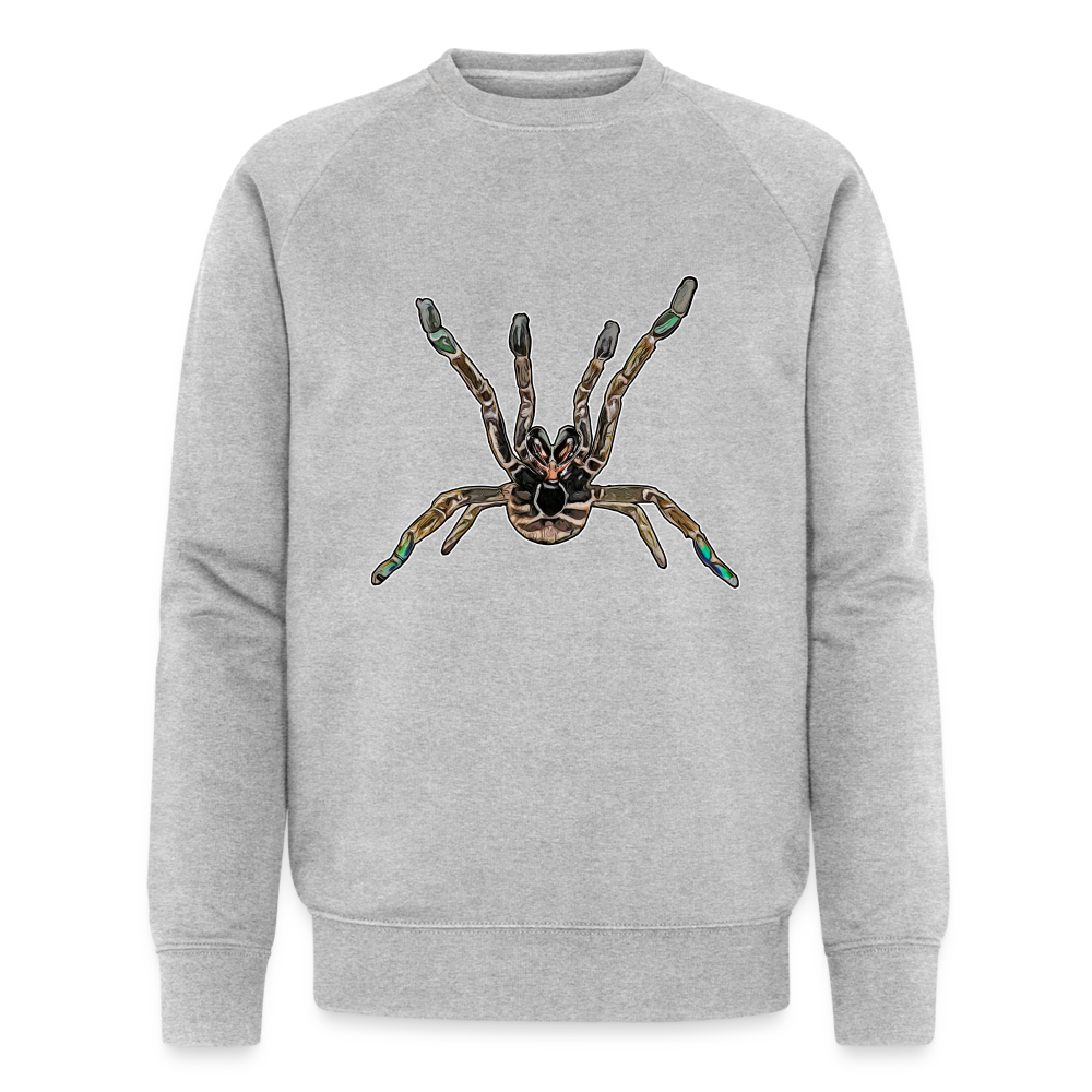 Männer Stanley & Stella Bio-Sweatshirt Pterinochilus murinus tcf - Grau meliert