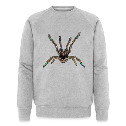 Männer Stanley & Stella Bio-Sweatshirt Pterinochilus murinus tcf - Grau meliert