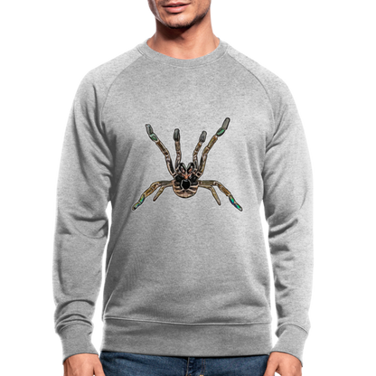 Männer Stanley & Stella Bio-Sweatshirt Pterinochilus murinus tcf - Grau meliert
