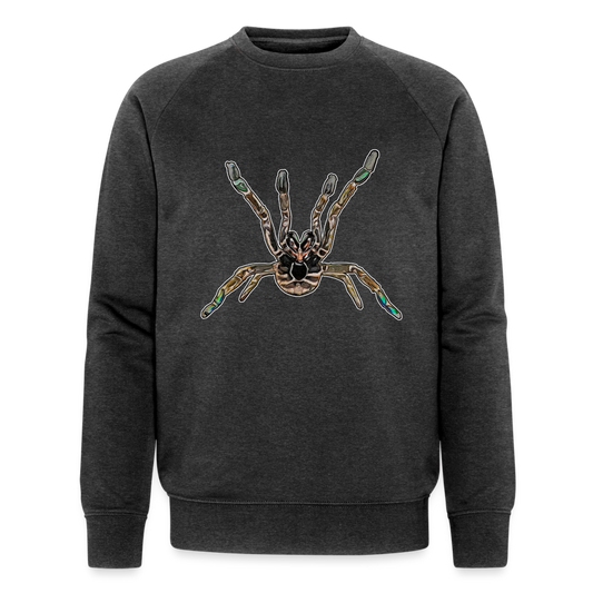 Männer Stanley & Stella Bio-Sweatshirt Pterinochilus murinus tcf - Dunkelgrau meliert