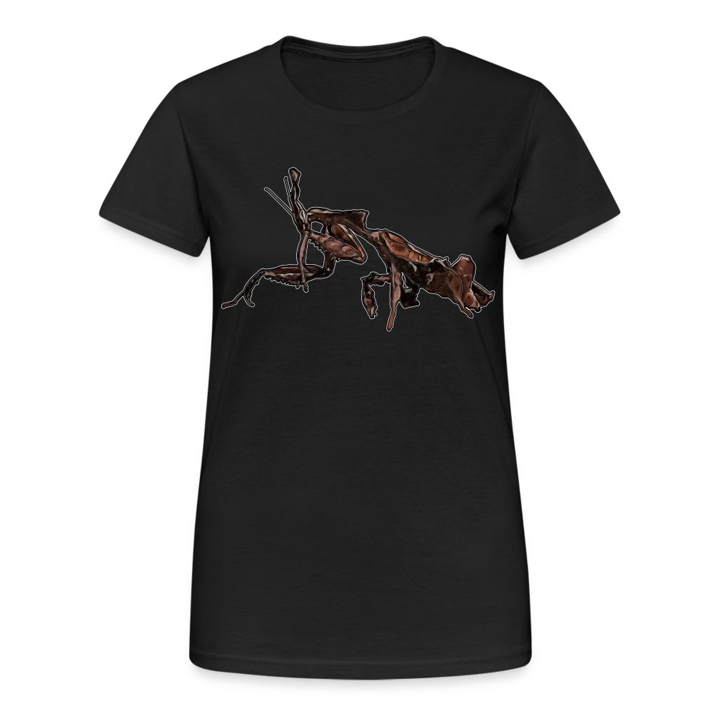 Frauen Gildan Heavy T-Shirt Phyllocrania paradoxa female 2 - Schwarz