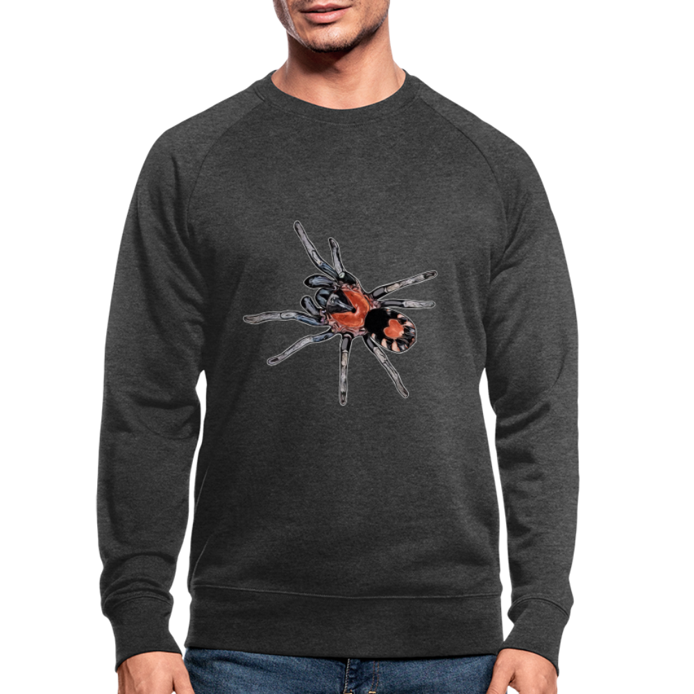Männer Stanley & Stella Bio-Sweatshirt Cyriocosmus elegans - Dunkelgrau meliert