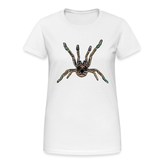 Frauen Gildan Heavy T-Shirt Pterinochilus murinus tcf - weiß
