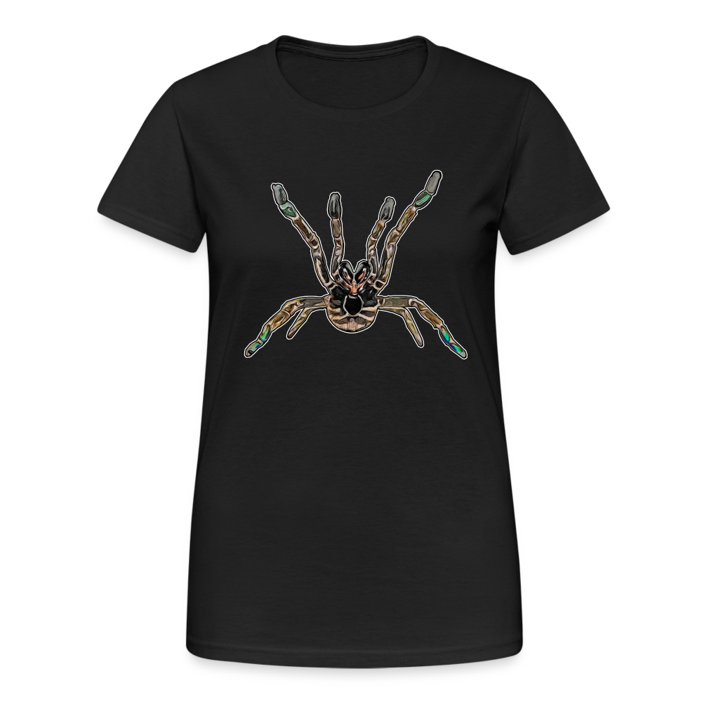 Frauen Gildan Heavy T-Shirt Pterinochilus murinus tcf - Schwarz