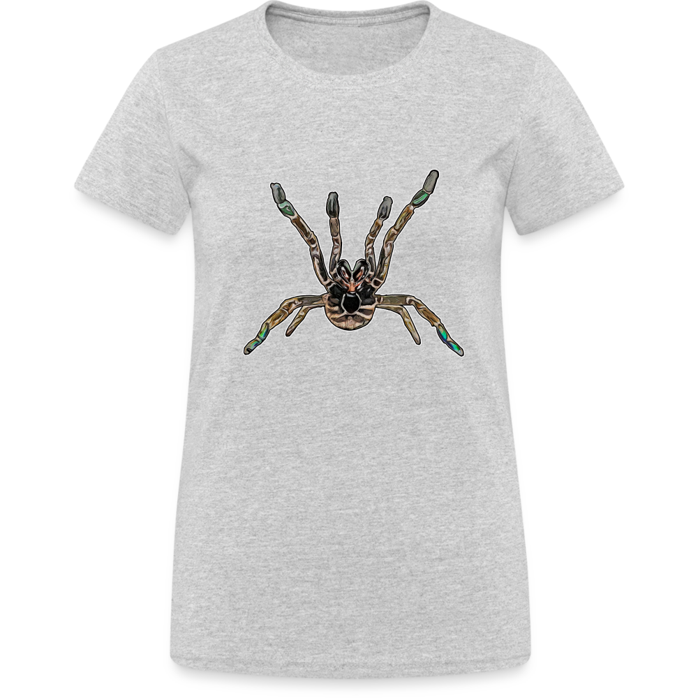Frauen Gildan Heavy T-Shirt Pterinochilus murinus tcf - Grau meliert